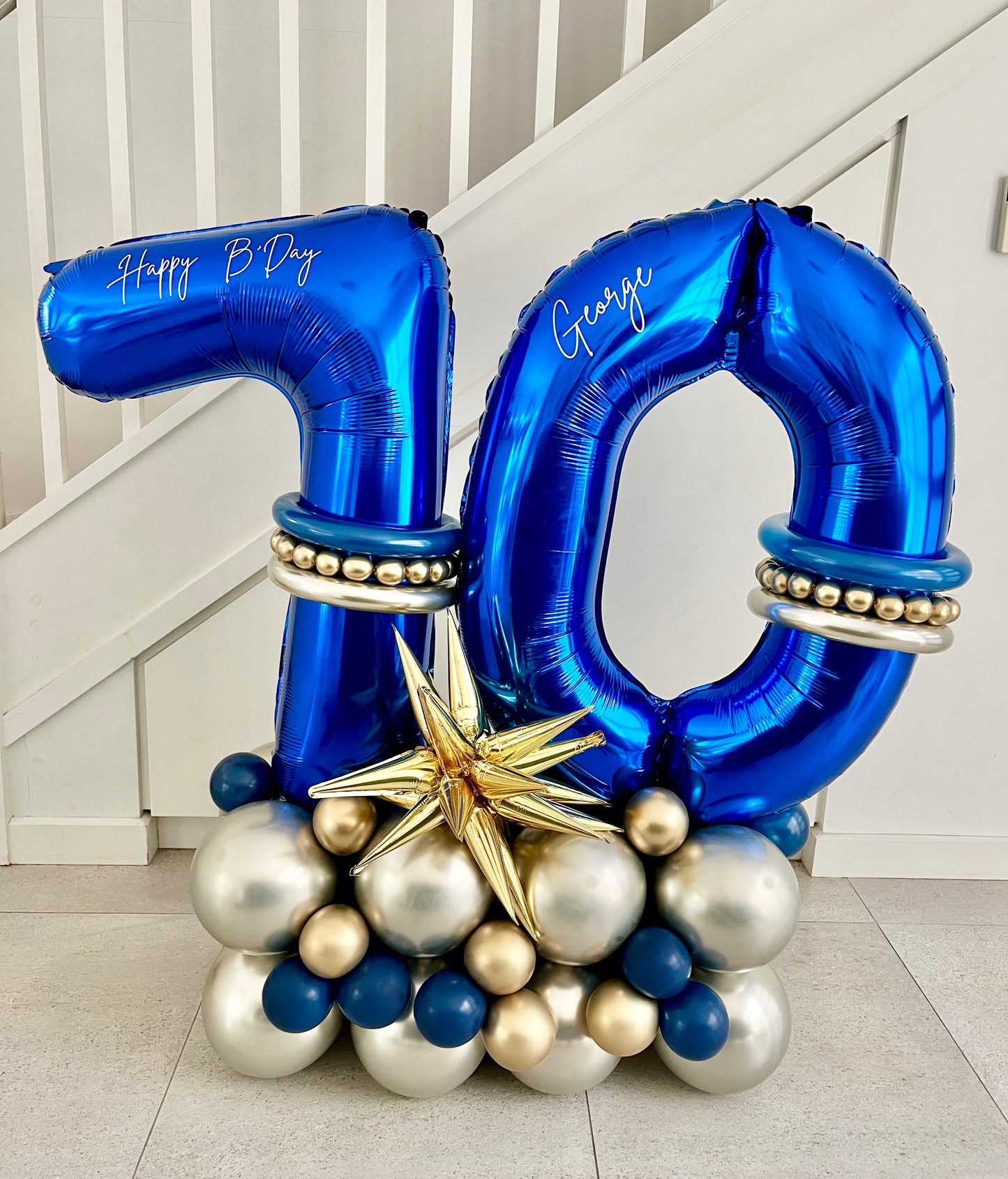 Number Balloon Stack