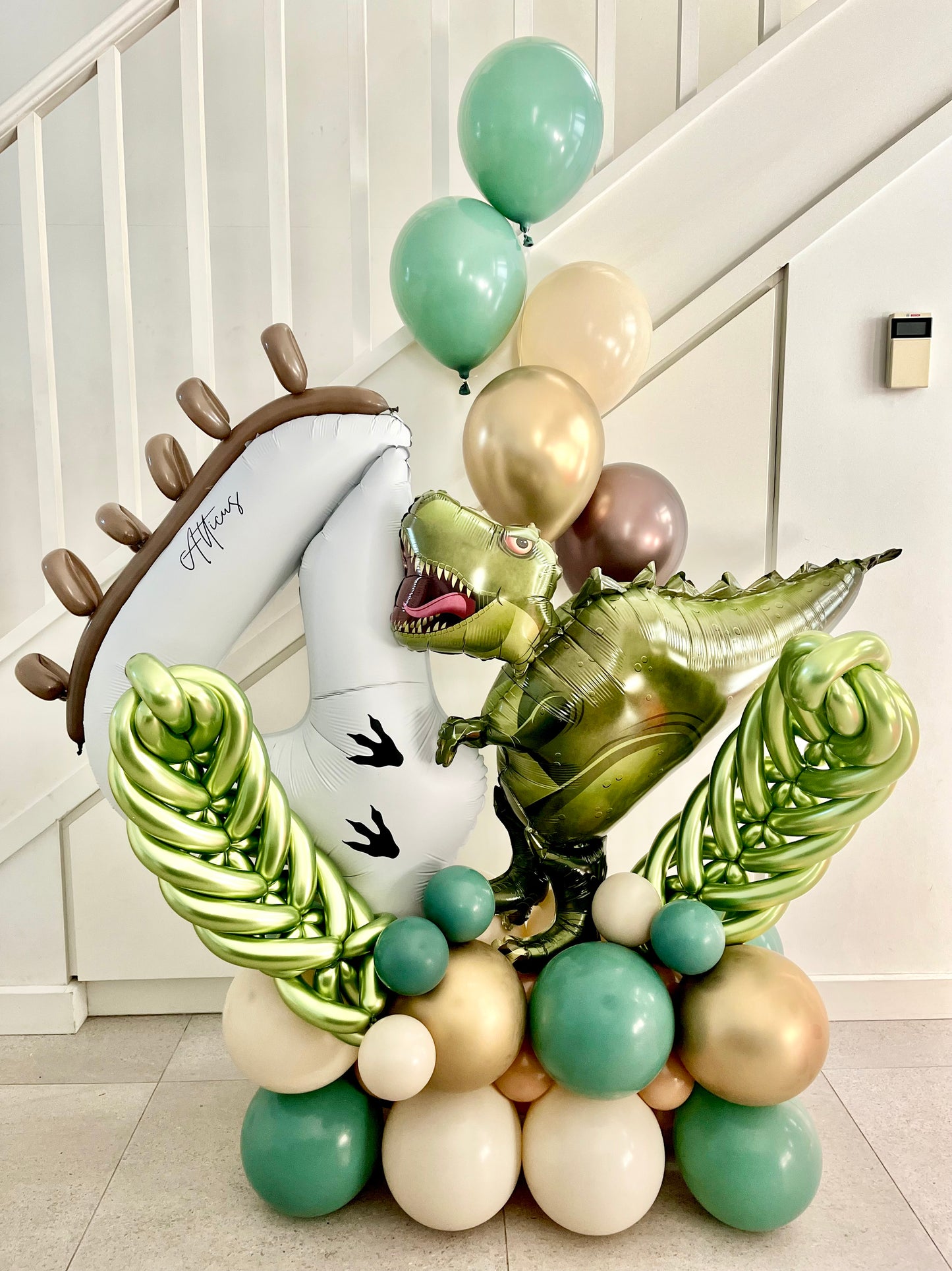 Number Balloon Stack