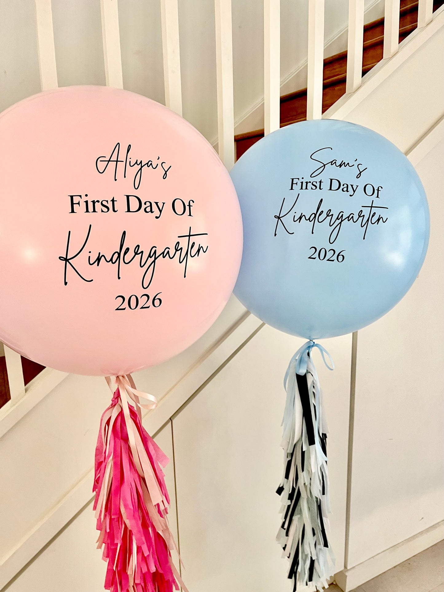 First Day of School Balloons