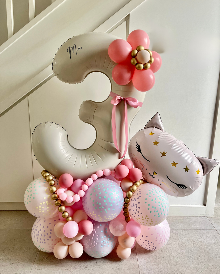 Number Balloon Stack – Boh & Blush